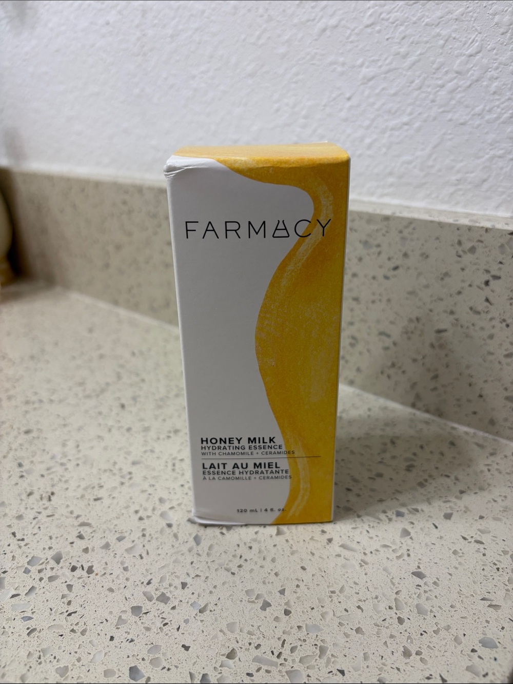 Farmacy Honey Milk Hydrating Essence 4 Fl.OZ- Yellow & White